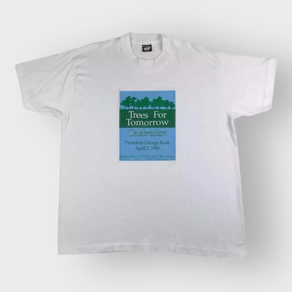 Vintage Trees for Tomorrow T-shirt Presidential Parks Recreation Size XL - Picture 1 of 5